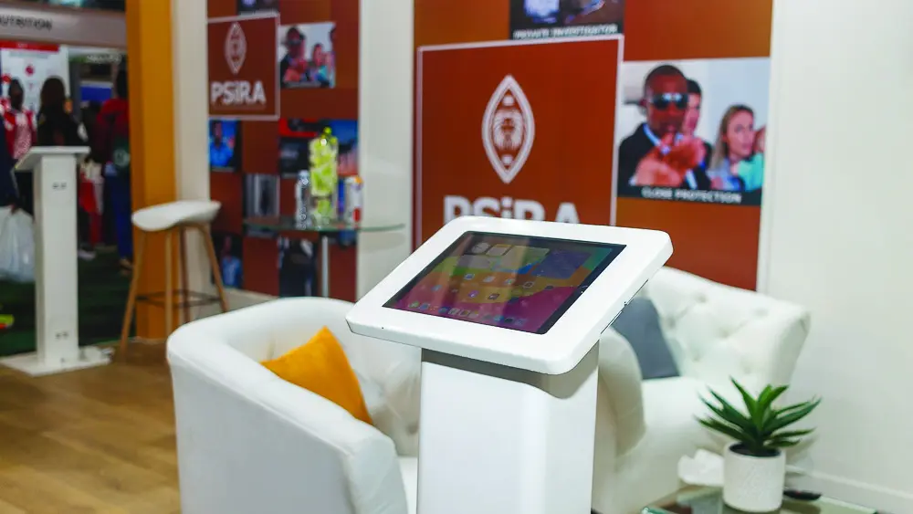 PSiRA exhibition stand